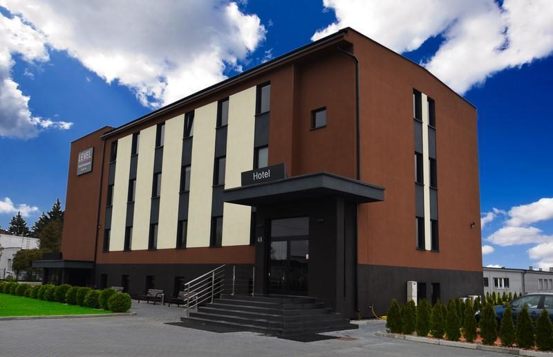 Hotel Level Rypin Bagian luar foto